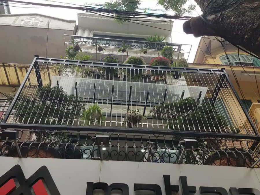 C&aacute;p lưới tăng đơ an to&agrave;n ban c&ocirc;ng cầu thang H&agrave; Tĩnh
