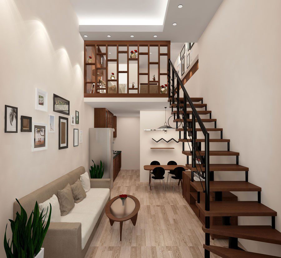 Thiết kế thi c&ocirc;ng chung cư căn hộ mini H&agrave; Tĩnh